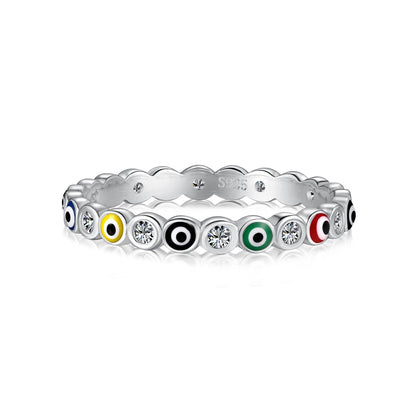 [Regalia jewelry]Sparkling Vibrant Round Shape Daily Ring