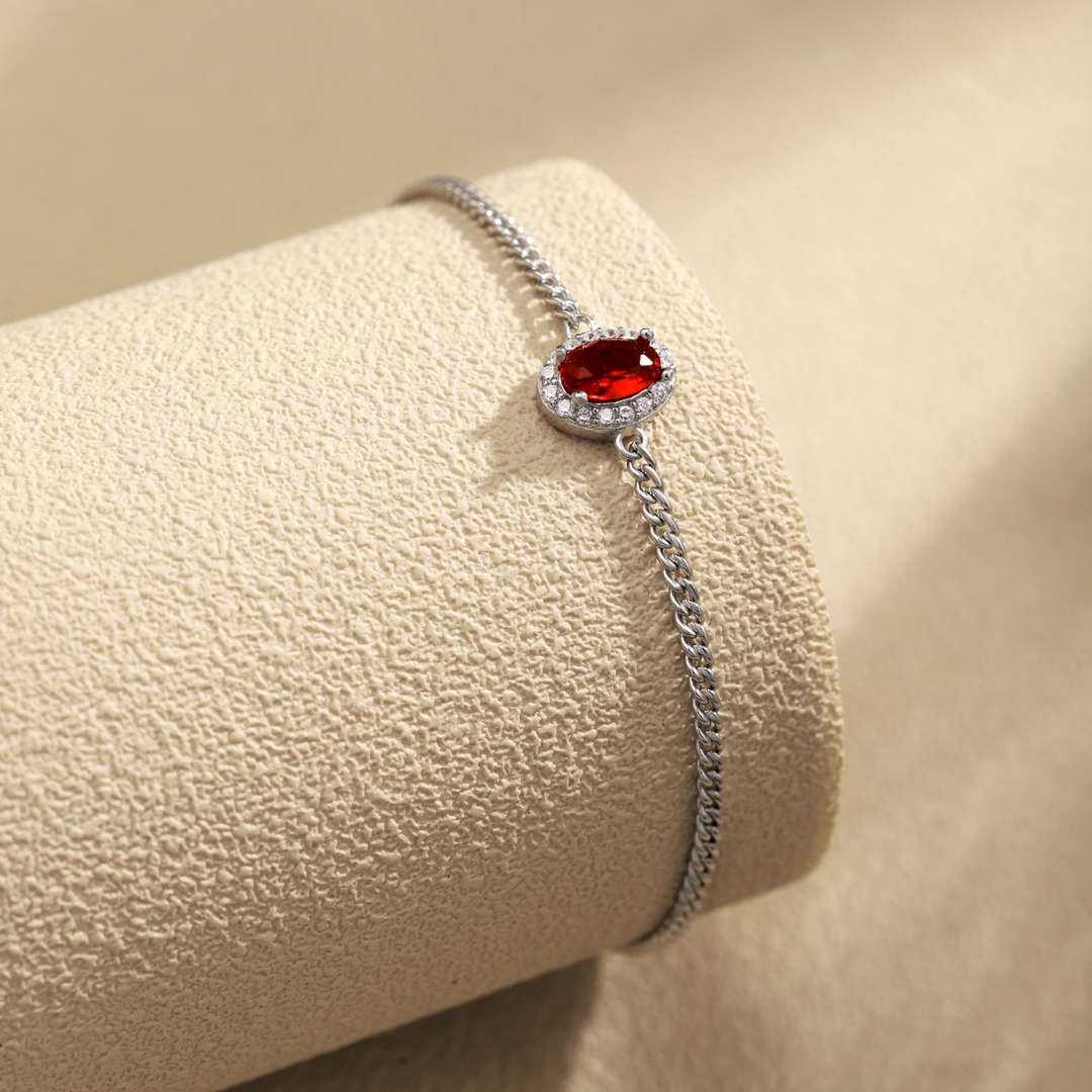 [Bijoux Regalia] Bracelet de forme ovale exquis