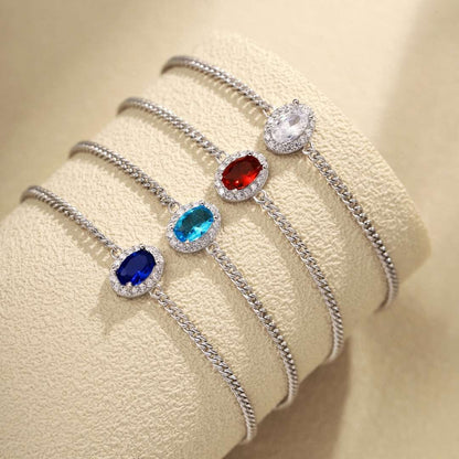 [Bijoux Regalia] Bracelet de forme ovale exquis