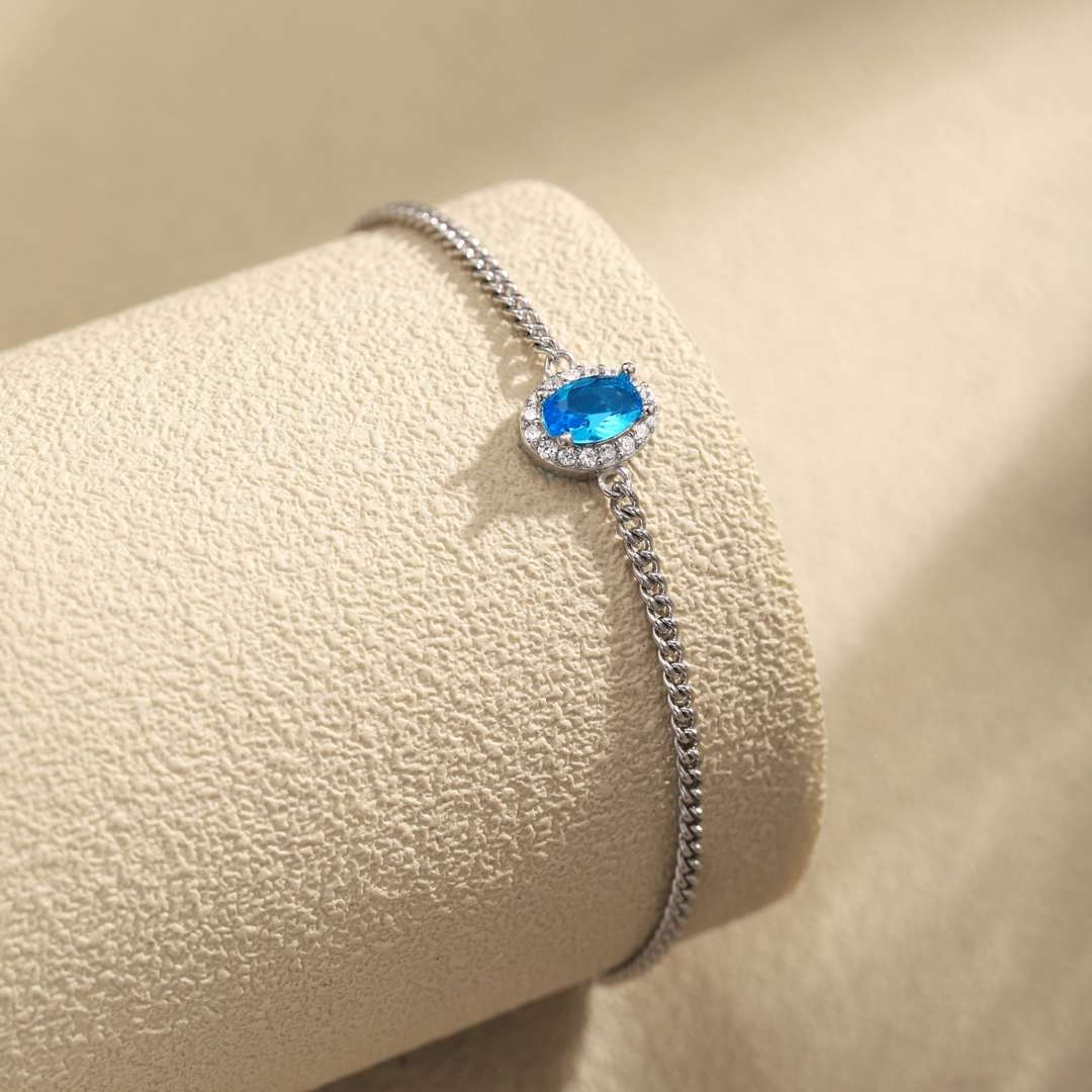[Bijoux Regalia] Bracelet de forme ovale exquis