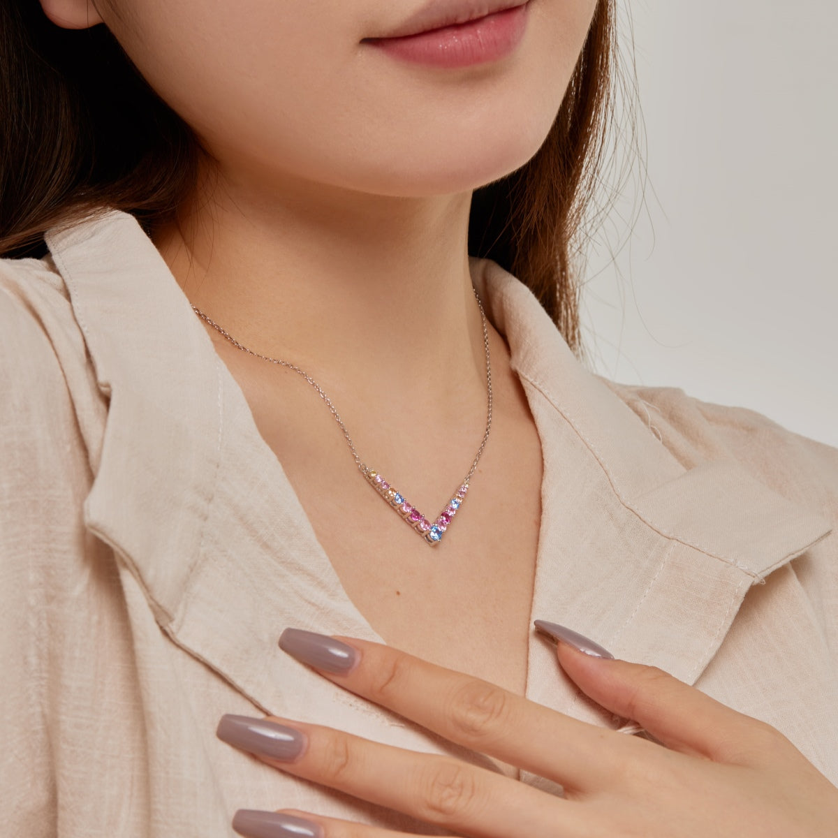[Bijoux Regalia] Collier rond orné