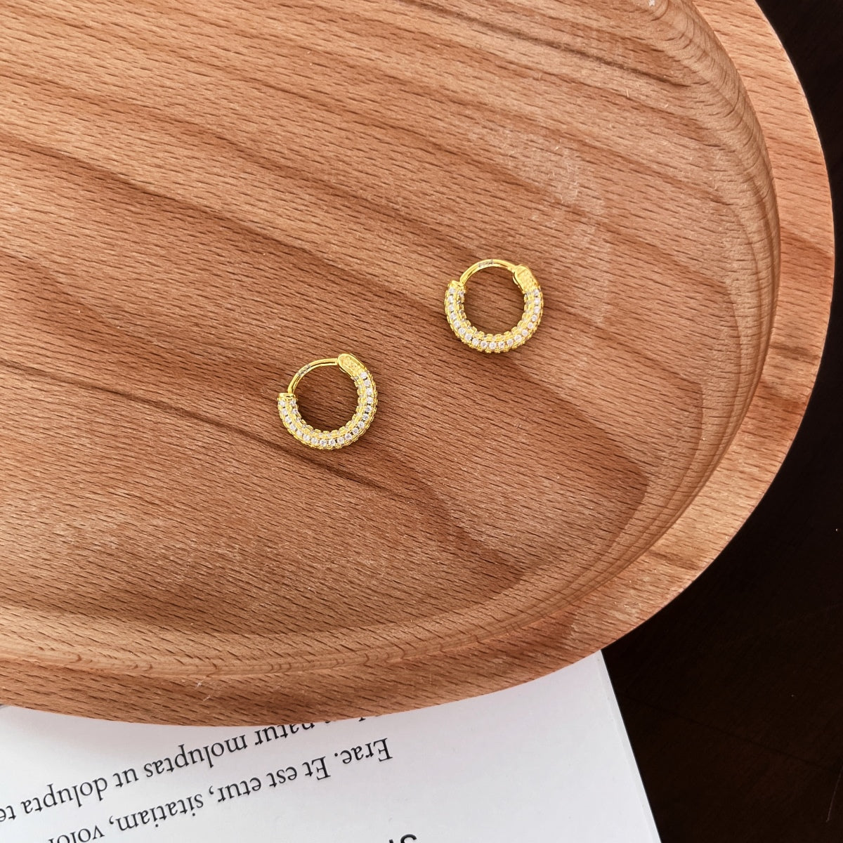 [Regalia jewelry]Delicate Versatile Daily Earrings