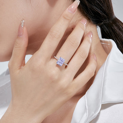 [Joyas Regalia] Anillo de compromiso de lujo de 4,0 quilates