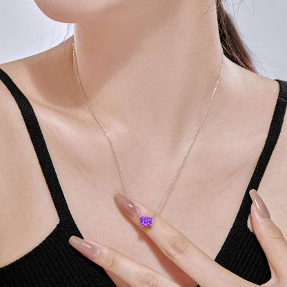 [Bijoux Regalia] Collier coloré de forme carrée luxueuse