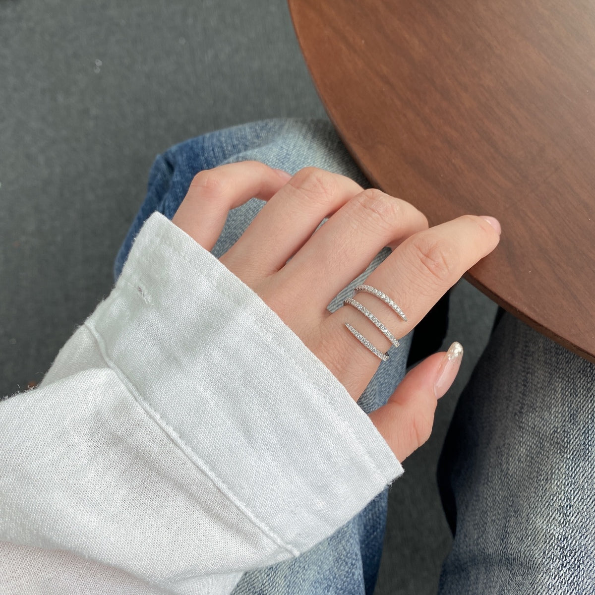 [Joyas Regalia] Anillo diario único y vibrante con enredos
