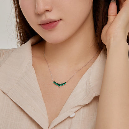 [Joyas Regalia] Delicado collar de corazón colorido