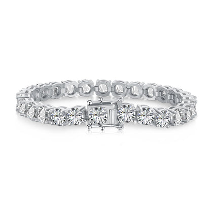 [Bijoux Regalia] Bracelet de mariage éblouissant taille ronde de 0,75 carat