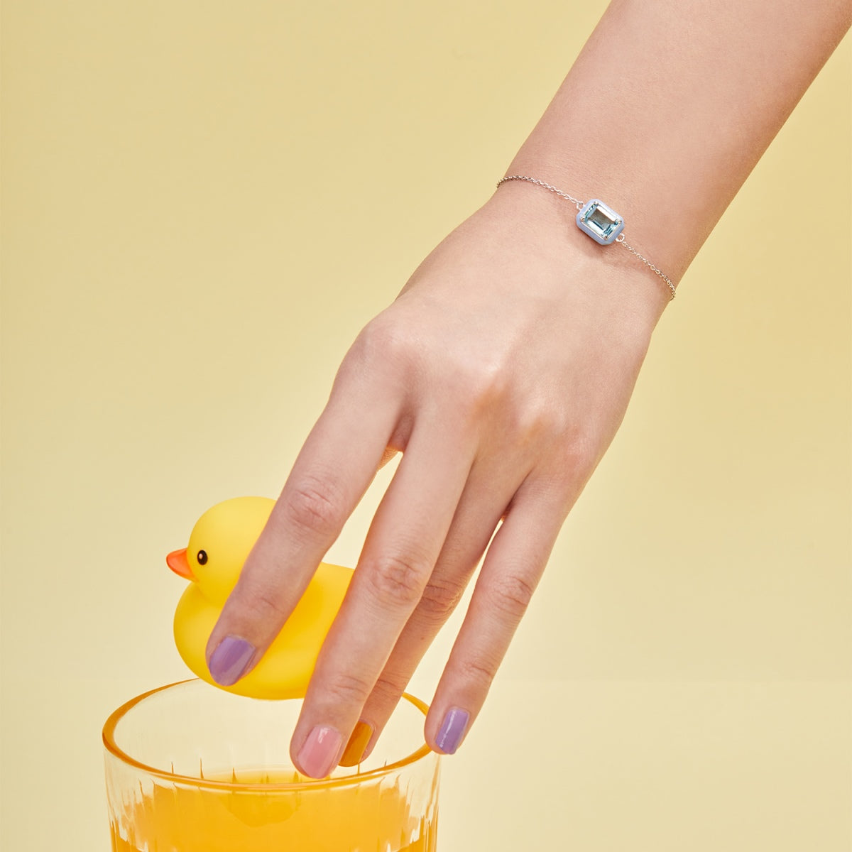 [Bijoux Regalia] Bracelet quotidien en émeraude colorée scintillante de 2,0 carats