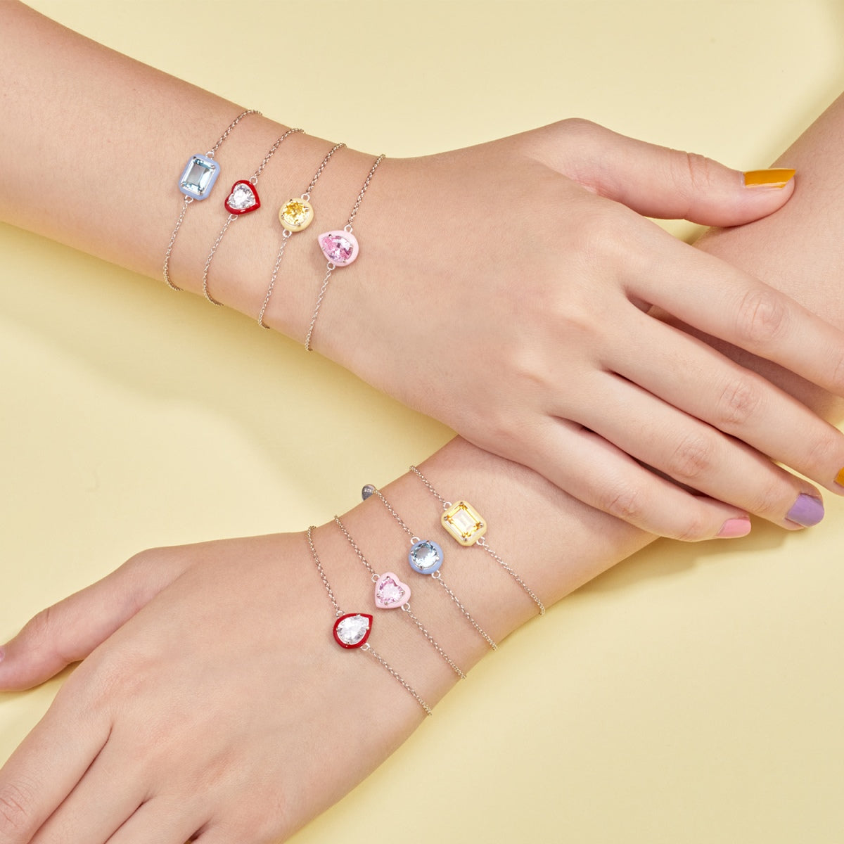 [Bijoux Regalia] Bracelet quotidien en émeraude colorée scintillante de 2,0 carats