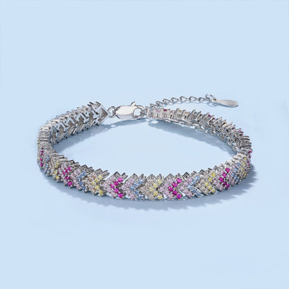 [Bijoux Regalia] Bracelet de fête rond scintillant et orné