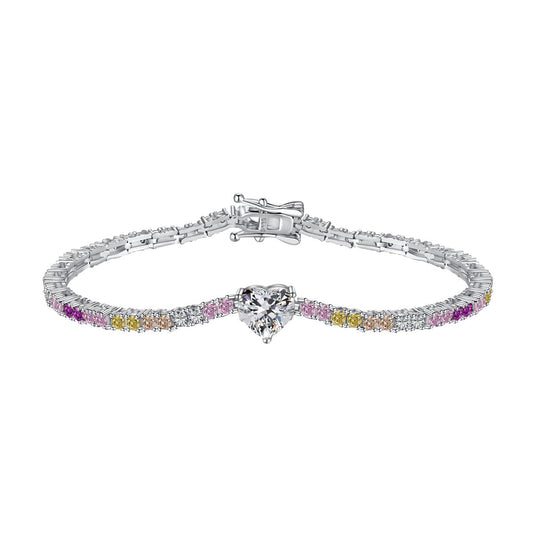 [Bijoux Regalia] Bracelet d'amoureux délicat et romantique en forme de cœur