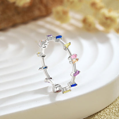 [Joyas Regalia] Anillo diario único con corte trapezoidal