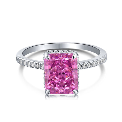 [Joyas Regalia] Anillo de compromiso de lujo de 4,0 quilates