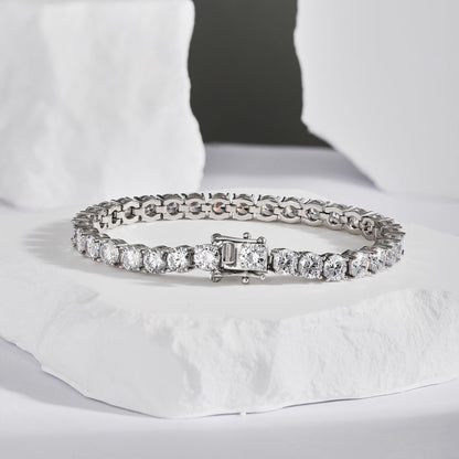 [Bijoux Regalia] Bracelet de mariage rond orné et scintillant