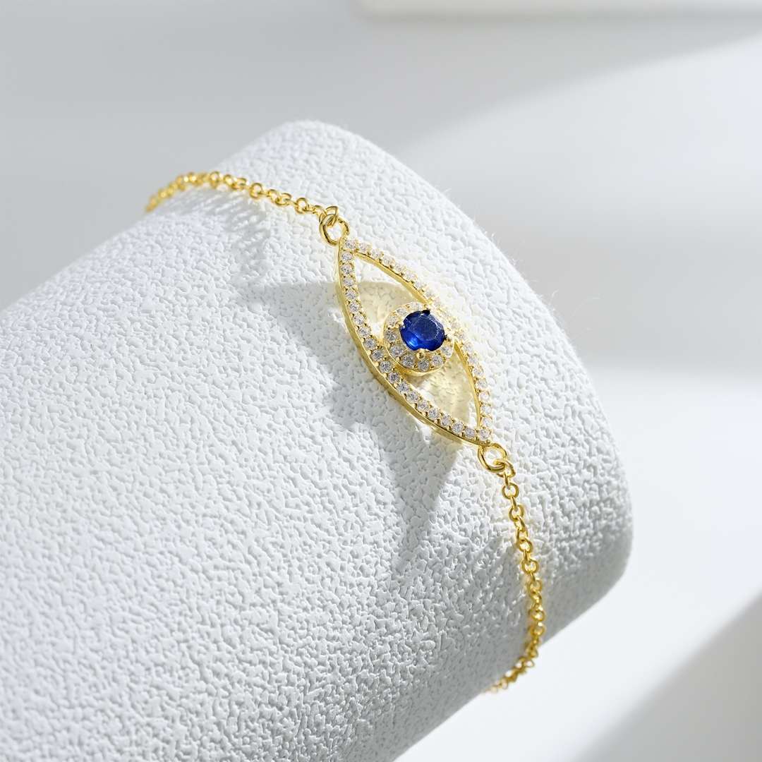 [Bijoux Regalia] Bracelet creux œil du diable