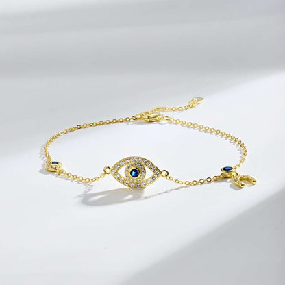 [Bijoux Regalia] Collier délicat en forme d'œil