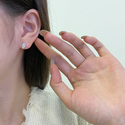 [Joyas Regalia]Pendientes con forma de gota de agua ornamentada