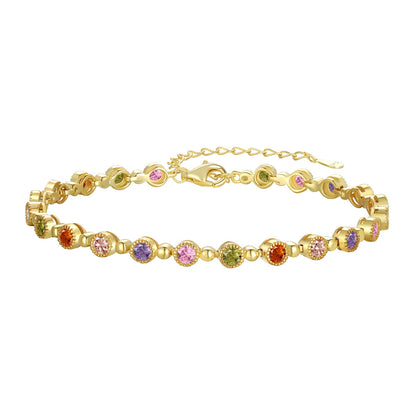 [Bijoux Regalia] Bracelet de fête rond exquis et étincelant