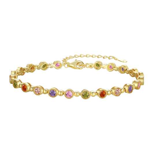 [Bijoux Regalia] Bracelet de fête rond exquis et étincelant