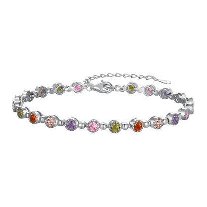 [Bijoux Regalia] Bracelet de fête rond exquis et étincelant