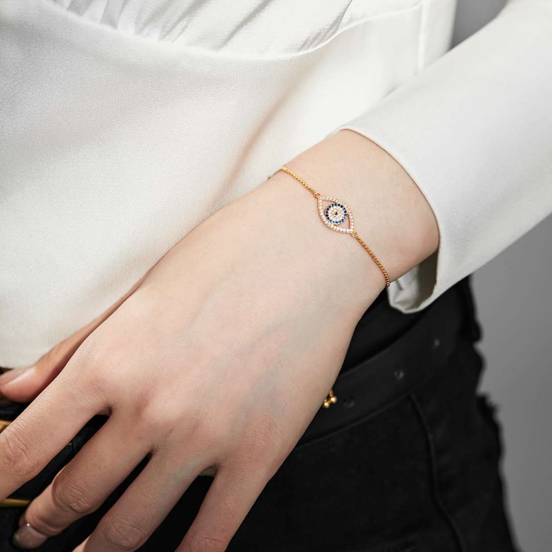 [Bijoux Regalia] Collier en forme d'œil éblouissant