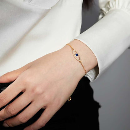 [Bijoux Regalia] Bracelet creux œil du diable