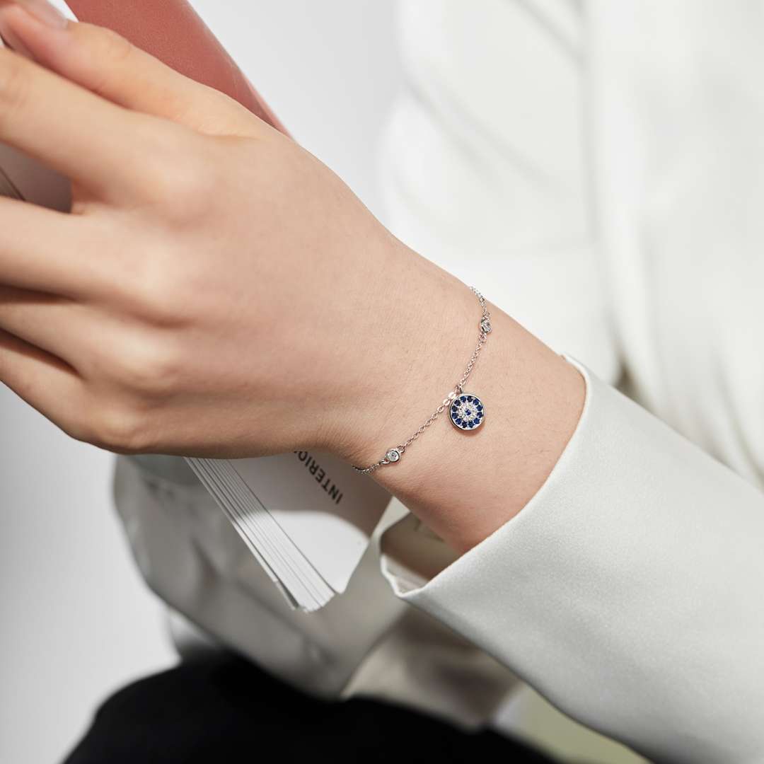 [Bijoux Regalia] Bracelet rond œil du diable