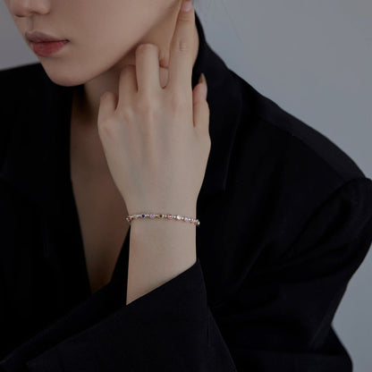 [Bijoux Regalia] Bracelet de fête rond exquis et étincelant