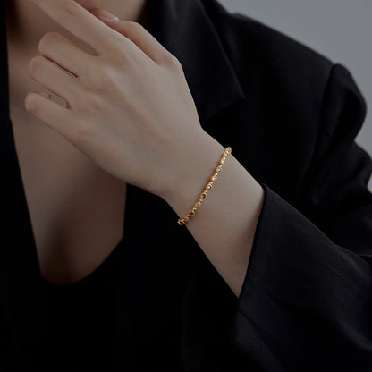 [Bijoux Regalia] Bracelet de fête rond exquis et étincelant