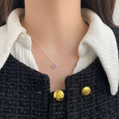 [Regalia jewelry]Ornate Heart Shape Necklace