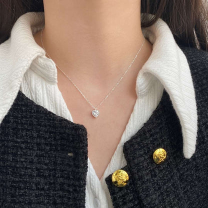 [Regalia jewelry]Ornate Heart Shape Necklace