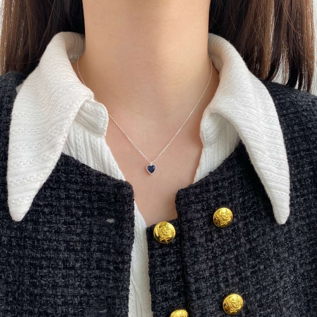 [Regalia jewelry]Ornate Heart Shape Necklace
