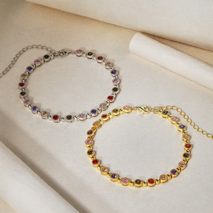 [Bijoux Regalia] Bracelet de fête rond exquis et étincelant