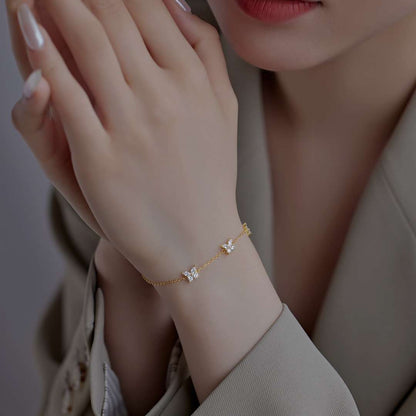 [Bijoux Regalia] Collier en forme de papillon radieux