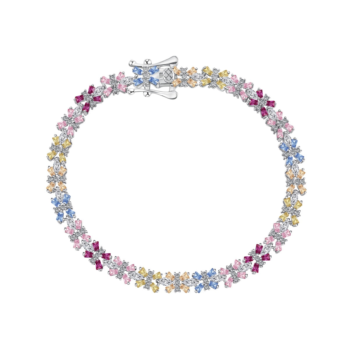 [Bijoux Regalia] Bracelet de fête unique en forme de papillon coloré