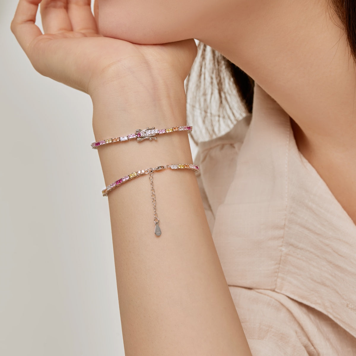 [Bijoux Regalia] Bracelet d'amoureux délicat et romantique en forme de cœur