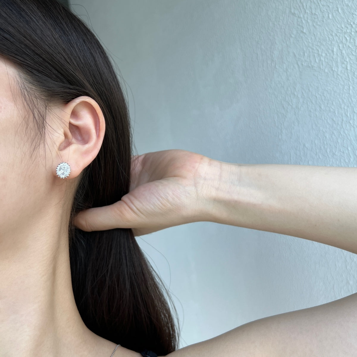 [Regalia jewelry]Delicate Radiant Oval Cut Daily Earrings