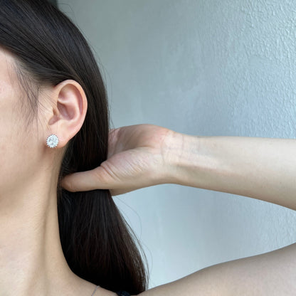 [Regalia jewelry]Delicate Radiant Oval Cut Daily Earrings