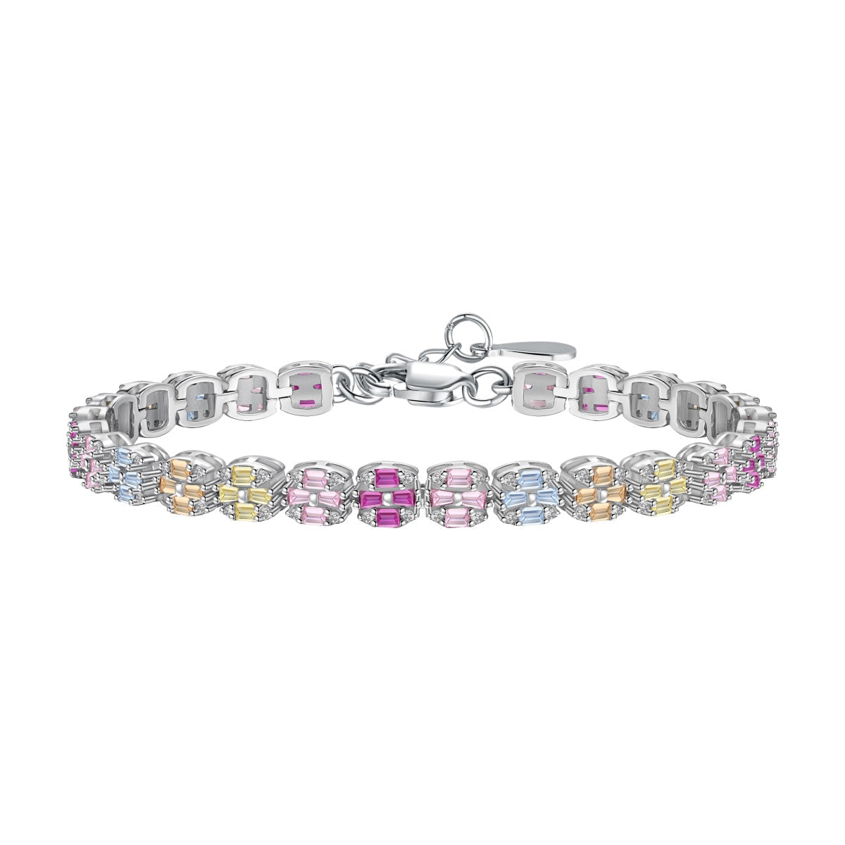 [Bijoux Regalia] Bracelet quotidien délicat et coloré en émeraude taillée