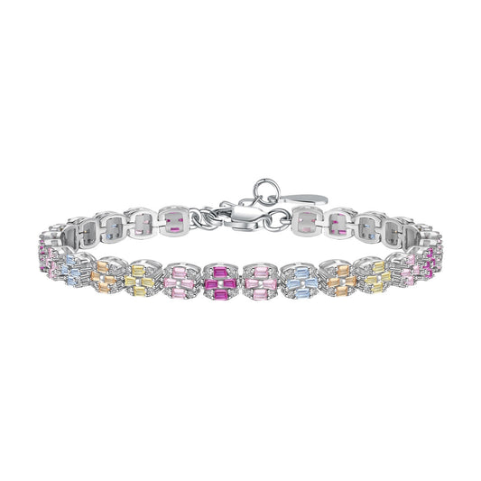 [Bijoux Regalia] Bracelet quotidien délicat et coloré en émeraude taillée