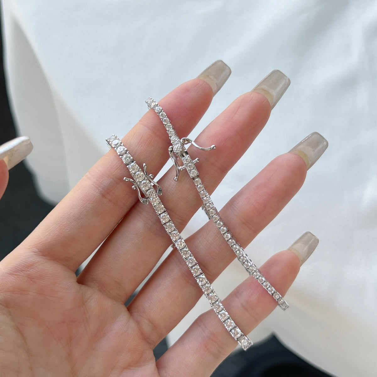 [Bijoux Regalia] Bracelet quotidien éblouissant et exquis à coupe ronde