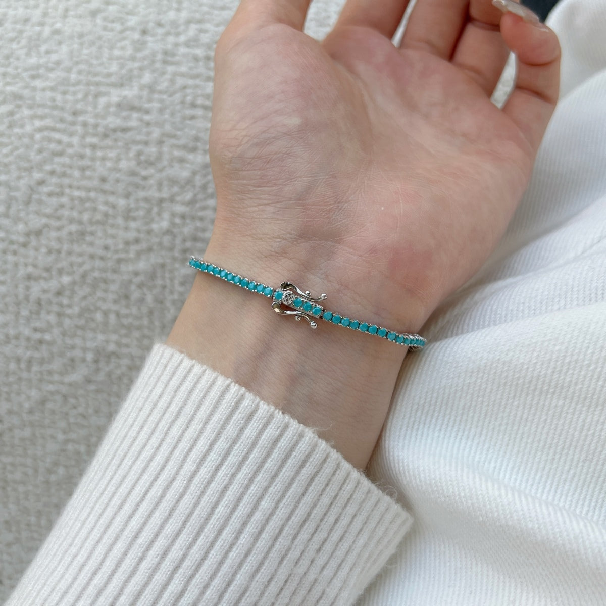 [Bijoux Regalia] Bracelet quotidien éblouissant et exquis à coupe ronde