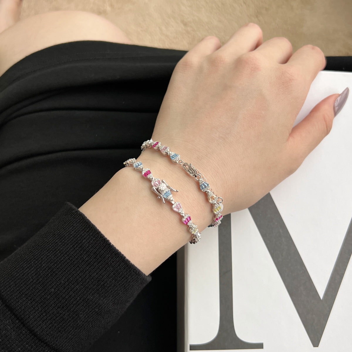 [Bijoux Regalia] Bracelet quotidien en forme de goutte d'eau rayonnante