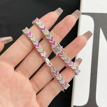 [Bijoux Regalia] Bracelet de fête rond scintillant et orné
