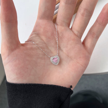 [Regalia jewelry]Exquisite Heart Shape Necklace