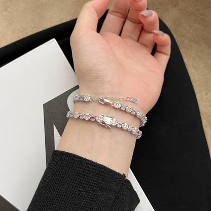 [Bijoux Regalia] Bracelet quotidien multi-coupes éblouissant et radieux