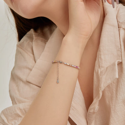 [Bijoux Regalia] Bracelet d'amoureux délicat et romantique en forme de cœur