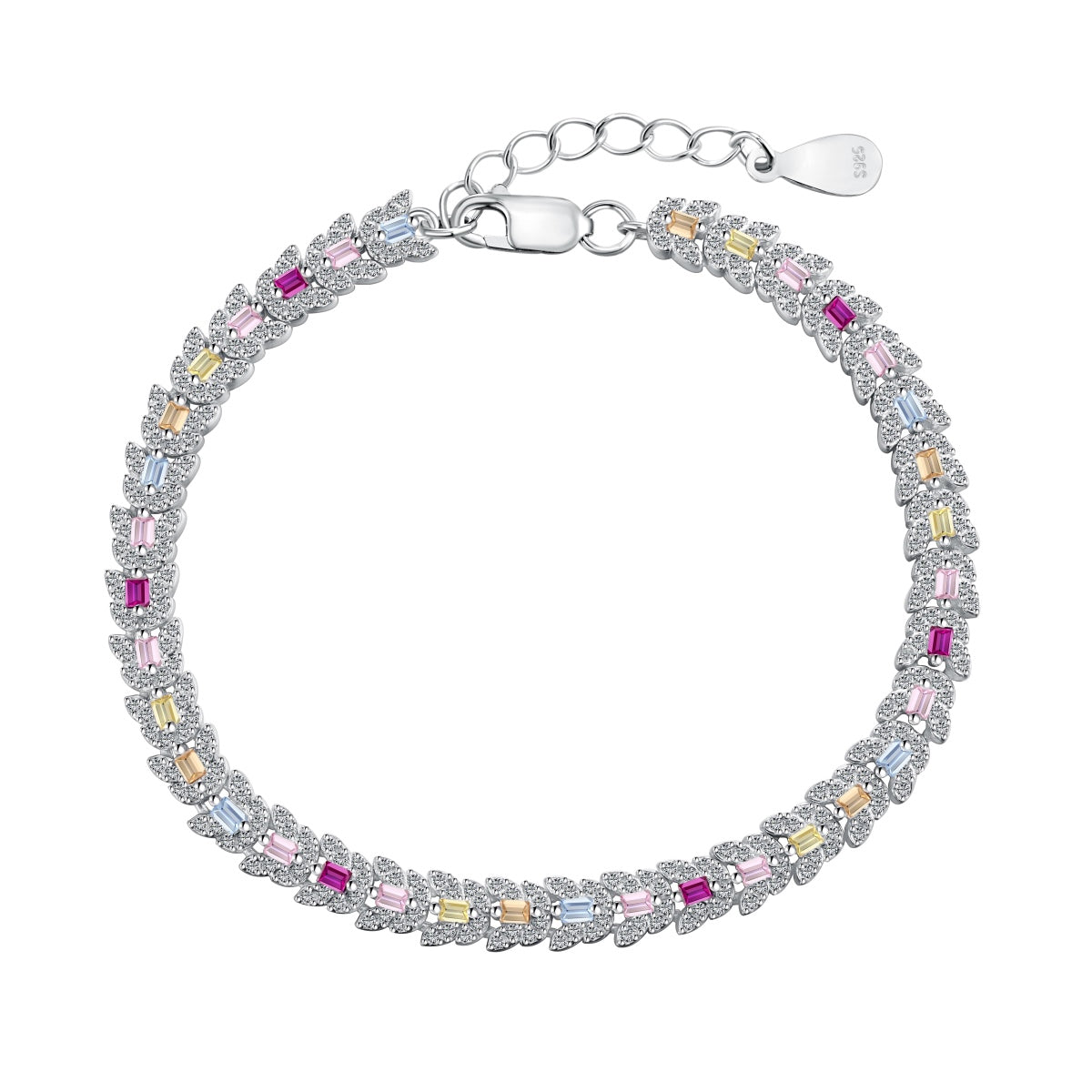 [Bijoux Regalia] Bracelet quotidien délicat et coloré à plusieurs coupes