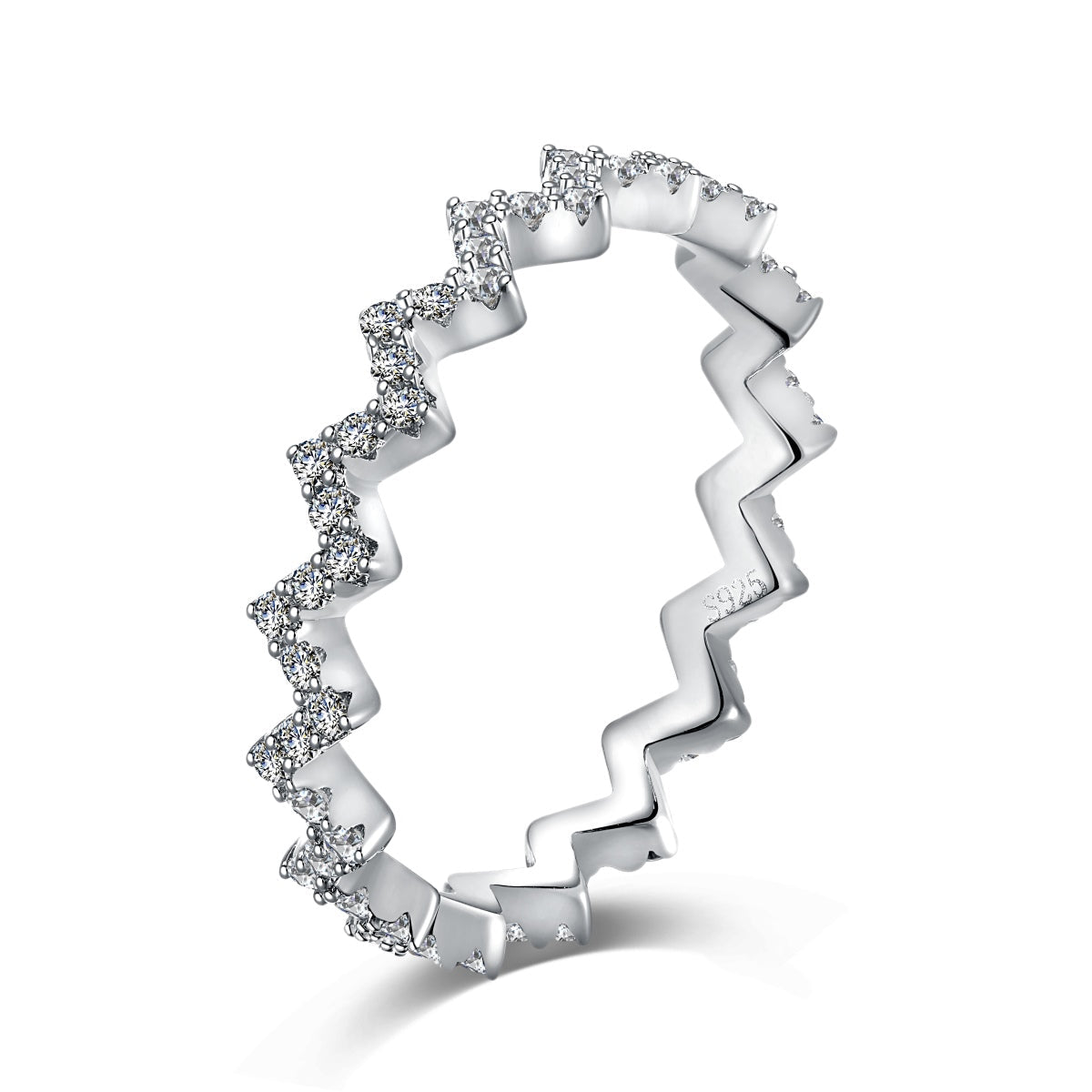 [Joyas Regalia] Anillo diario delicado y encantador con forma de ola