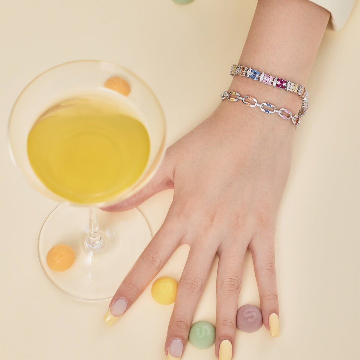 [Bijoux Regalia] Bracelet quotidien coloré et éblouissant